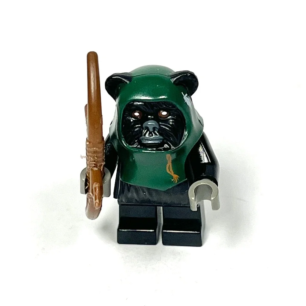 LEGO Star Wars Tokkat Ewok Minifigure sw0339 Endor Attack 7956 Mini Fig Bow